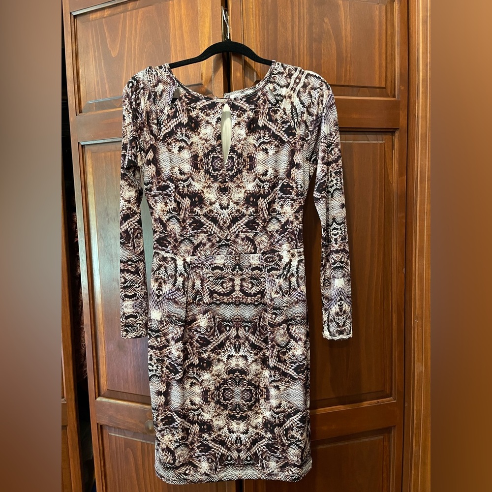 Jennifer Lopez Knit Bodycon Dress Medium